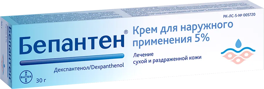 Бепантен® 5% 30г крем д/наруж. прим.