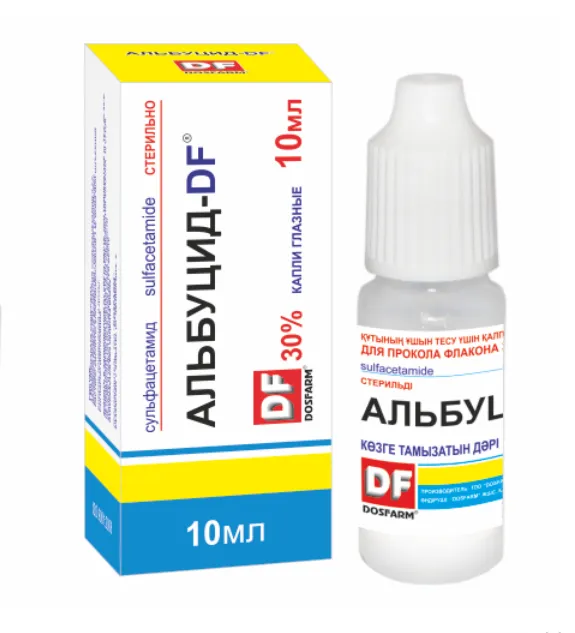 Альбуцид-DF 30% капли глазные 10 мл