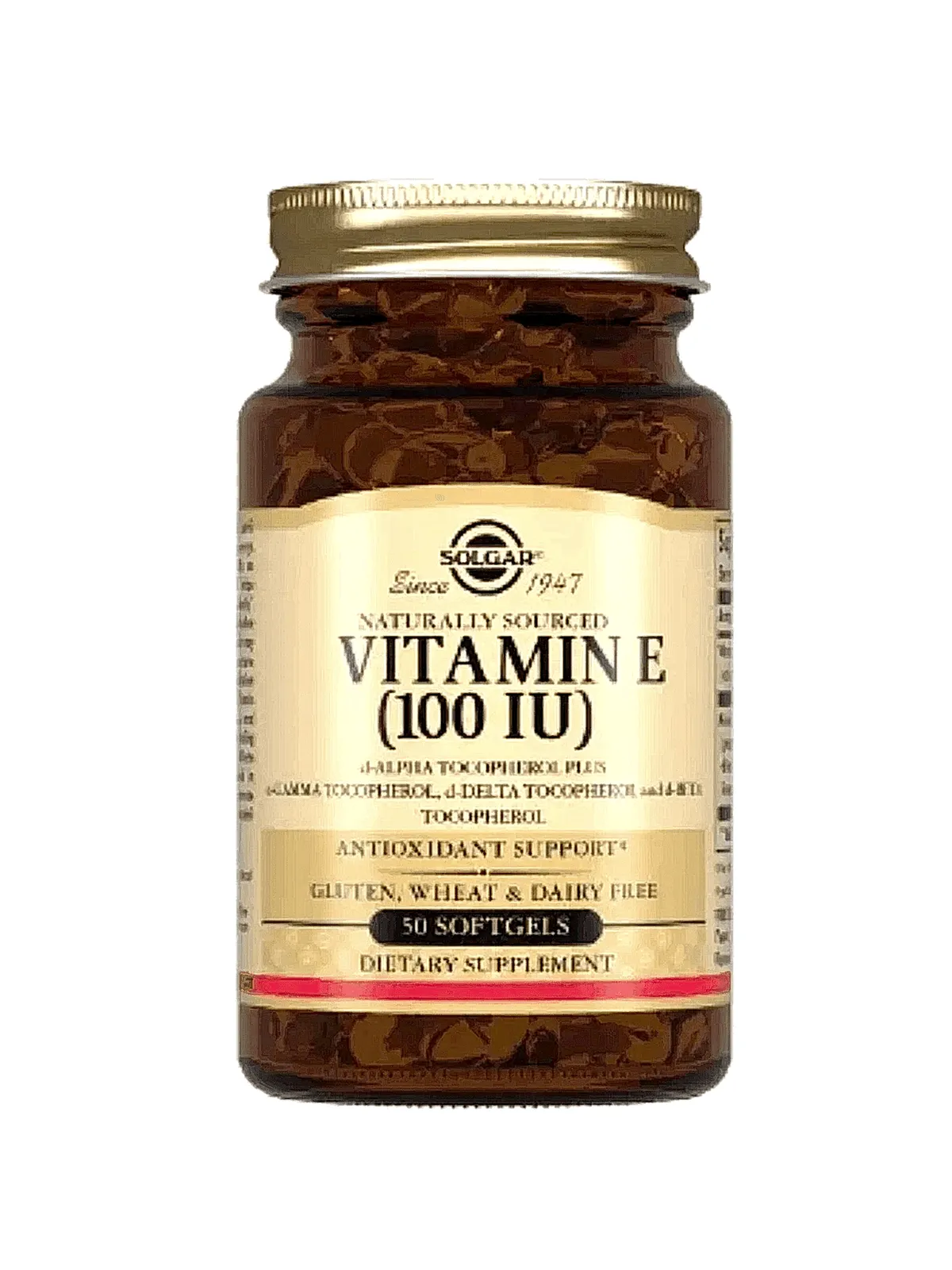 Витамин Е 100 МЕ капсулы 50 шт