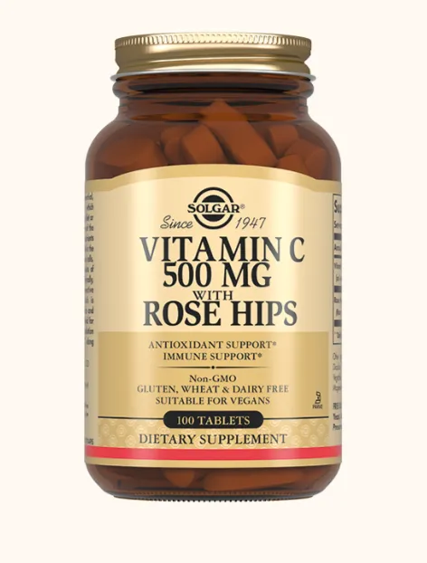 Solgar Витамин С и шиповник №100 табл /023802/