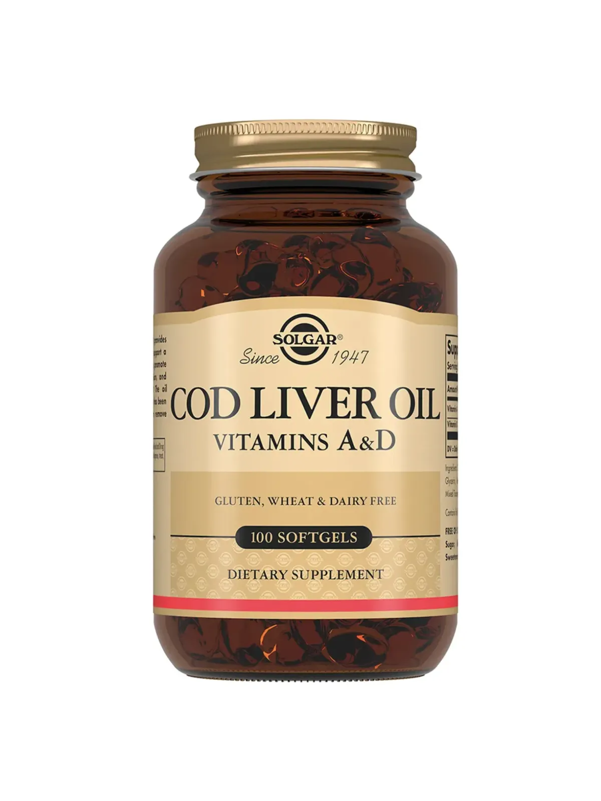 Solgar Жир из печени норвежской трески капсулы 100 штук