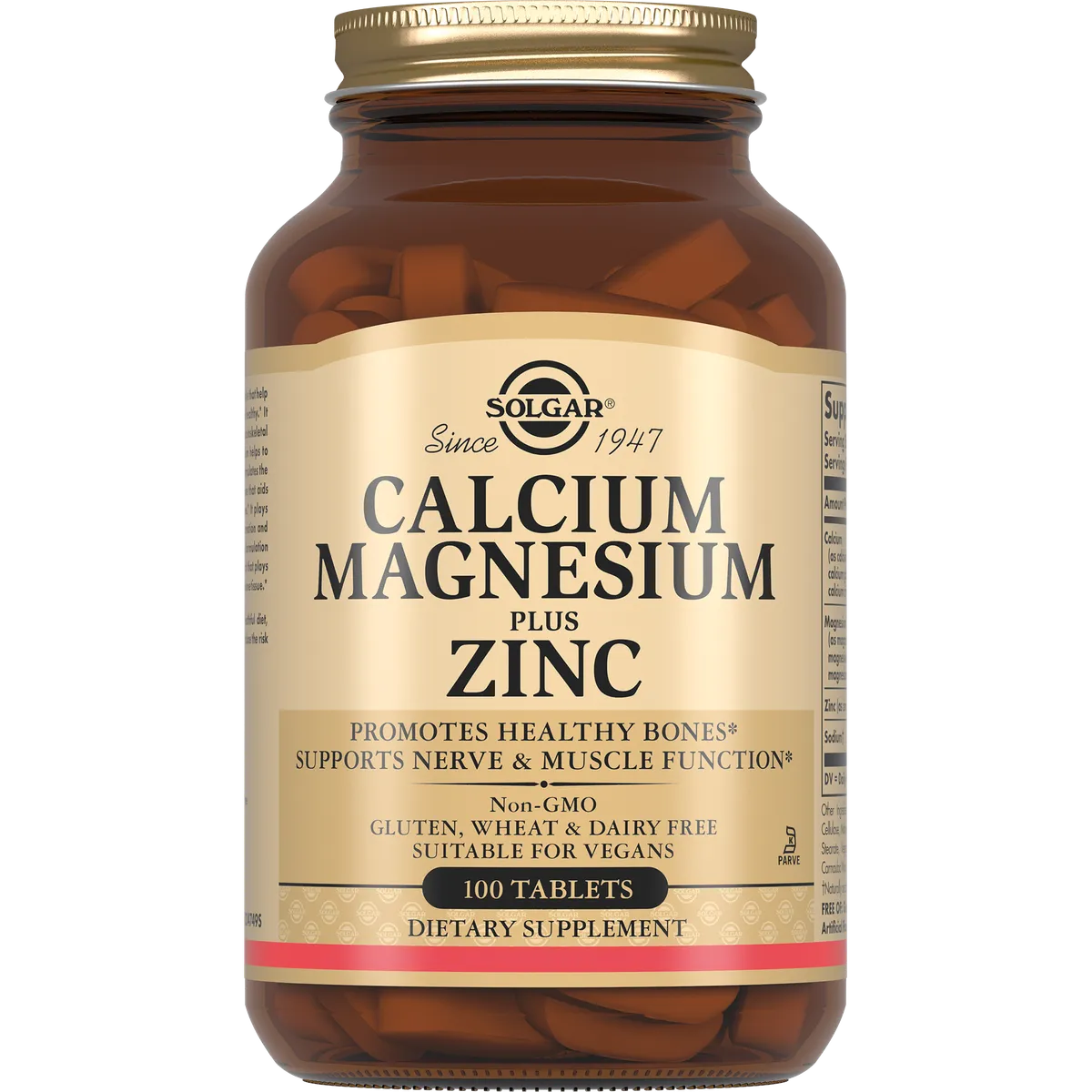 Solgar Кальций-Магний-Цинк №100 табл /005204/
