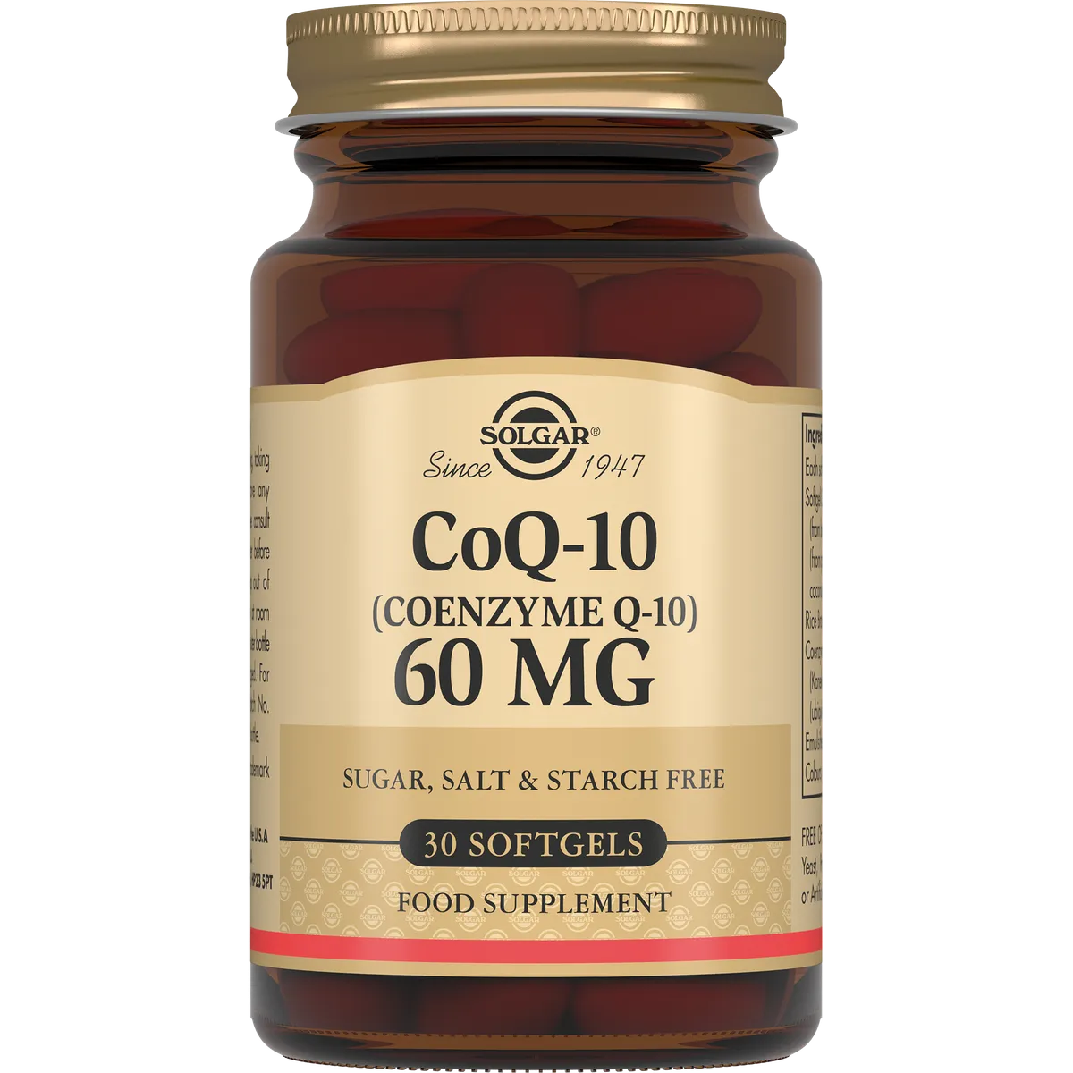 Solgar Коэнзим Q-10 60мг №30 капс /009561/