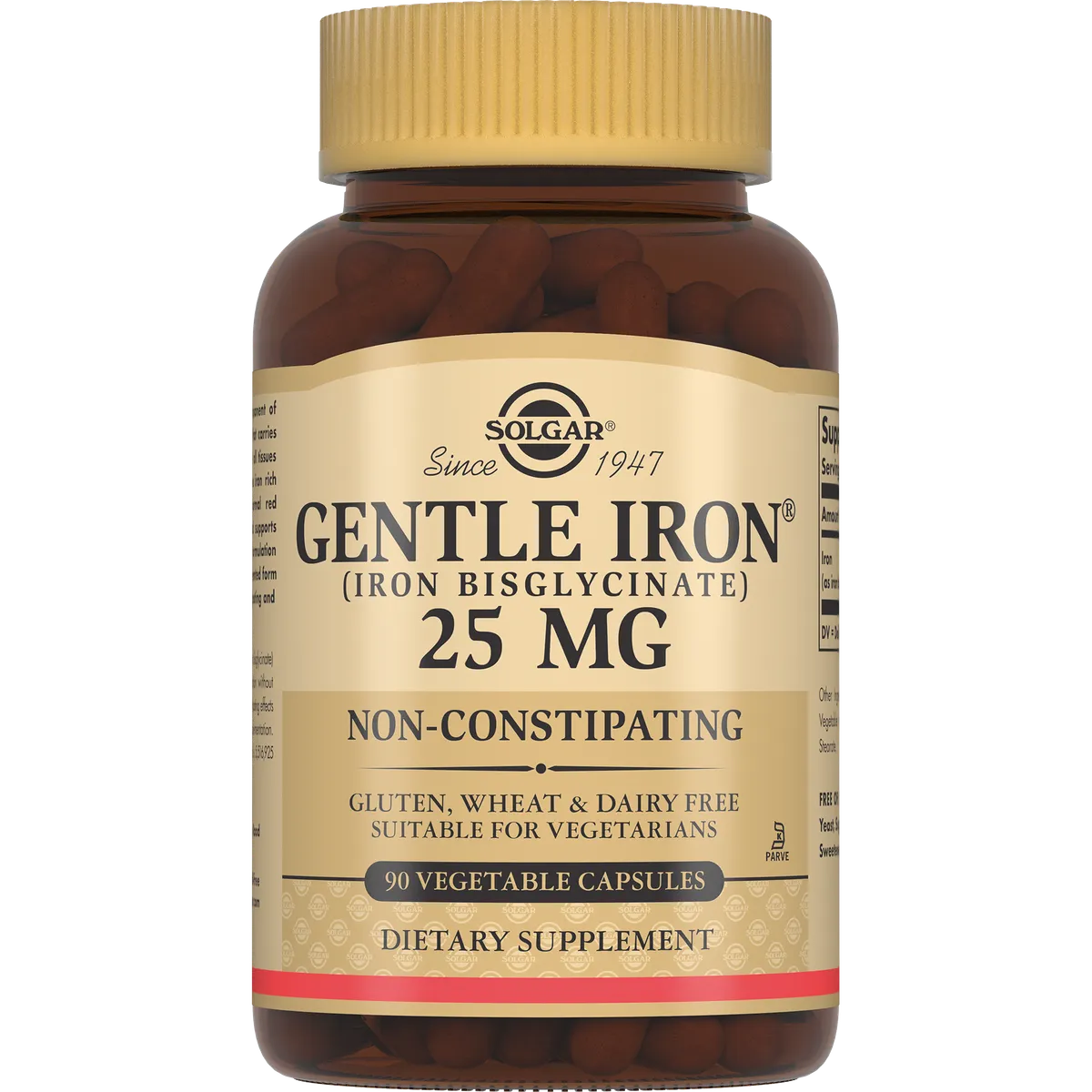 Solgar Легкодоступное железо Джентл Айрон №90 капс /012493/
