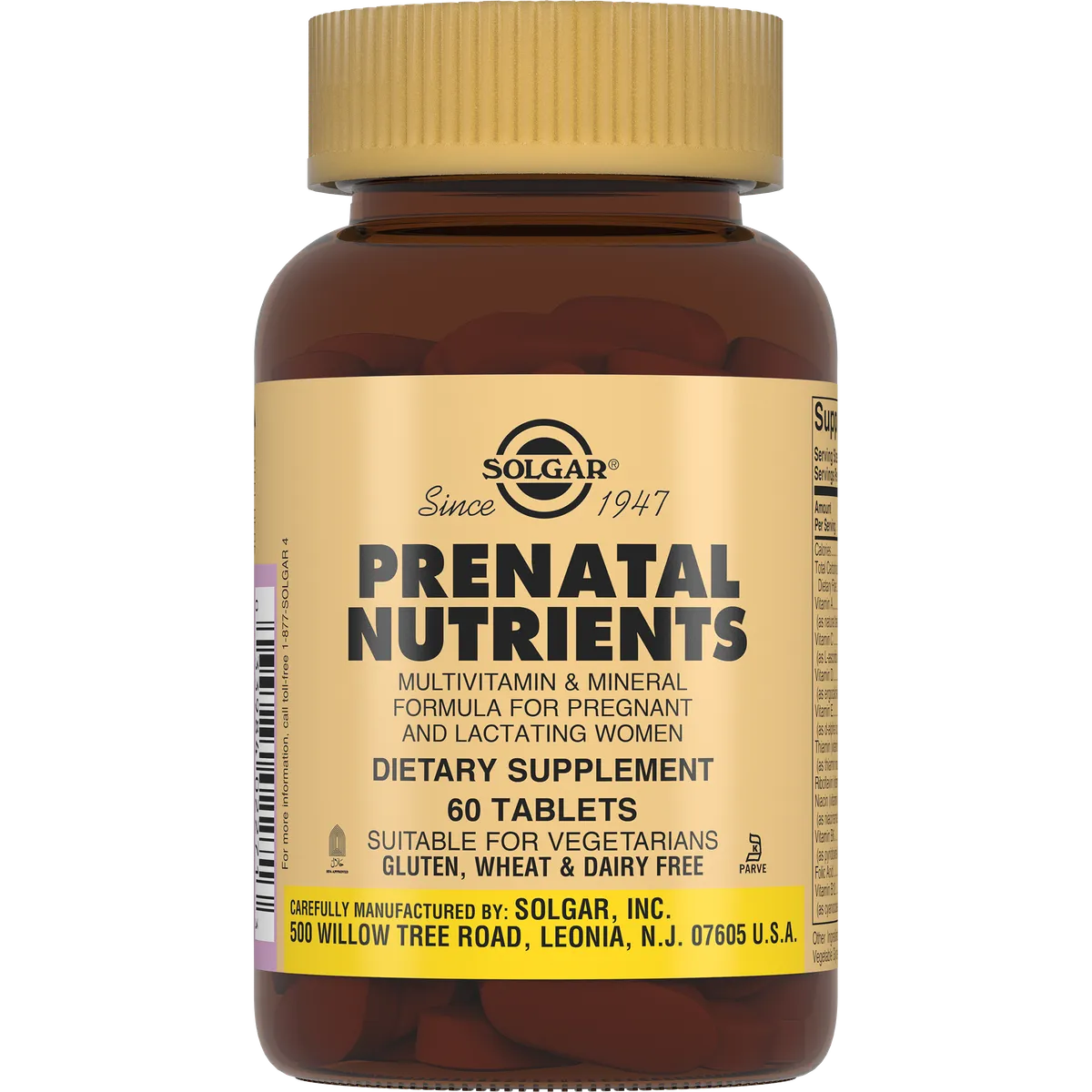 Solgar Пренатабс №60 табл /022713/