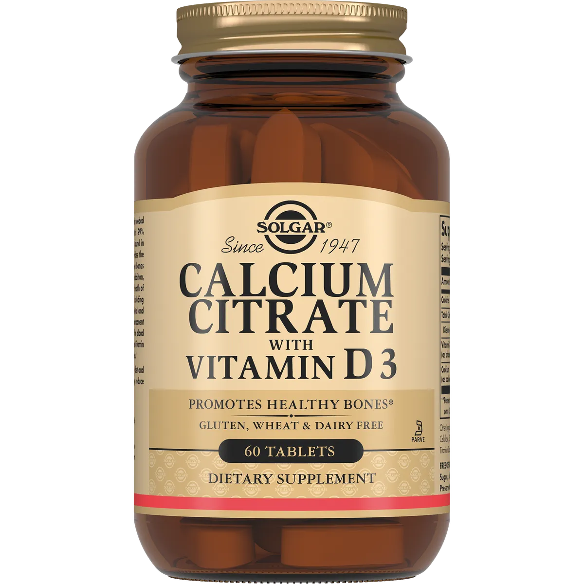 Solgar Цитрат Кальция с витамином D3 №60 табл /004306/