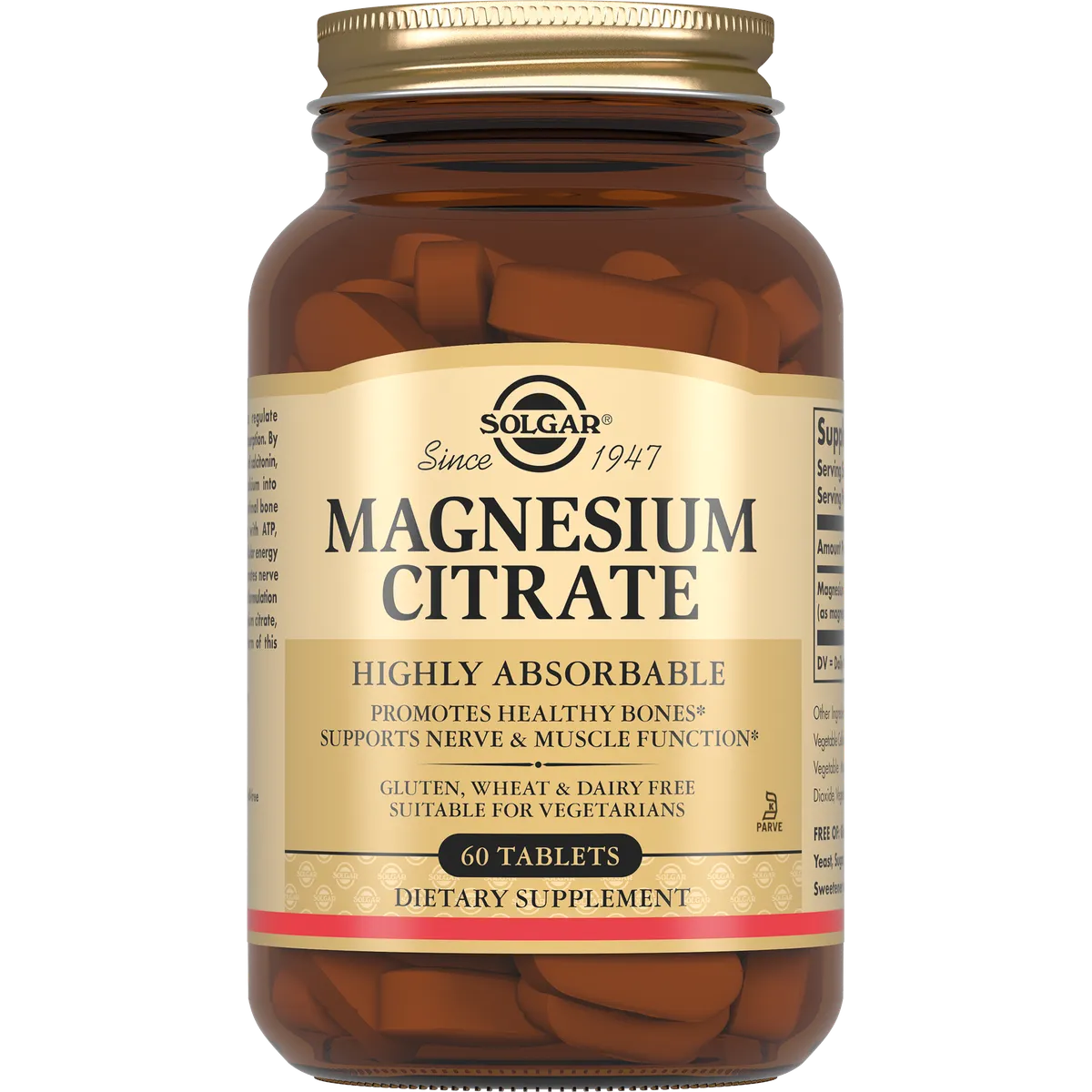 Solgar Цитрат Магния №60 табл /017108/