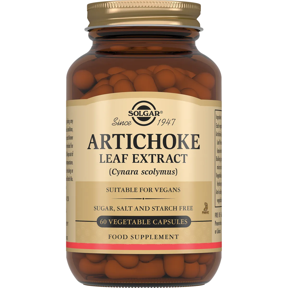 Solgar Экстракт листьев артишока №60 капс /362185/