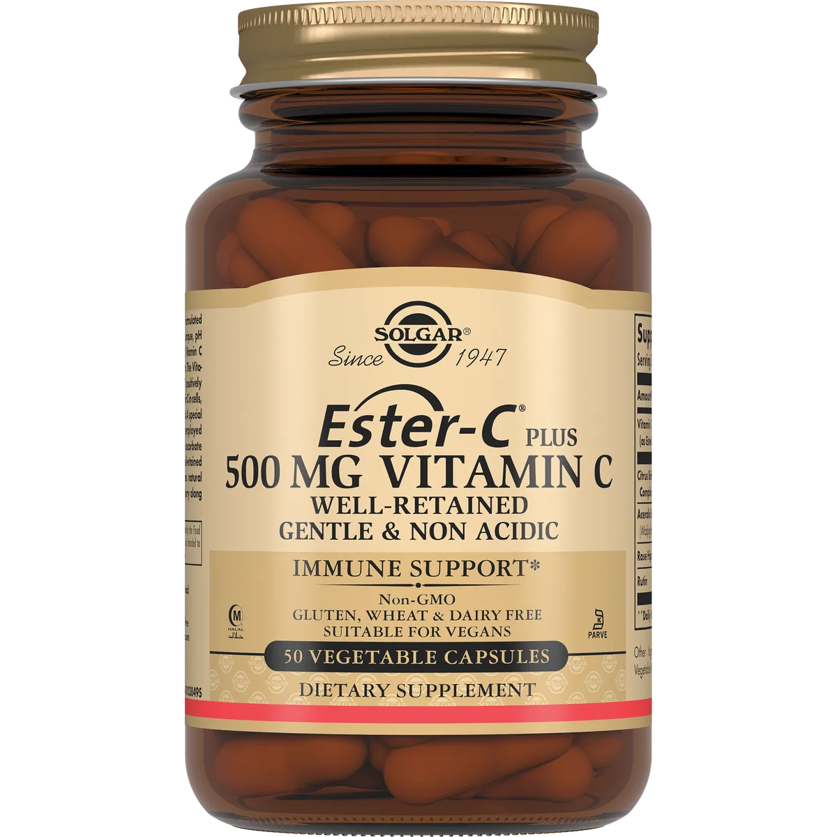 Solgar Эстер-С плюс витамин С 500мг №50 капс /010383/