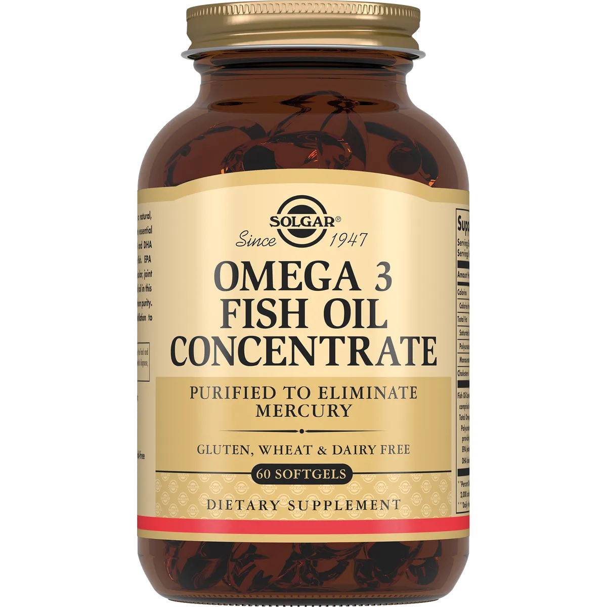 Solgar Концентрат рыбьего жира Омега-3 №60 капс /017603/