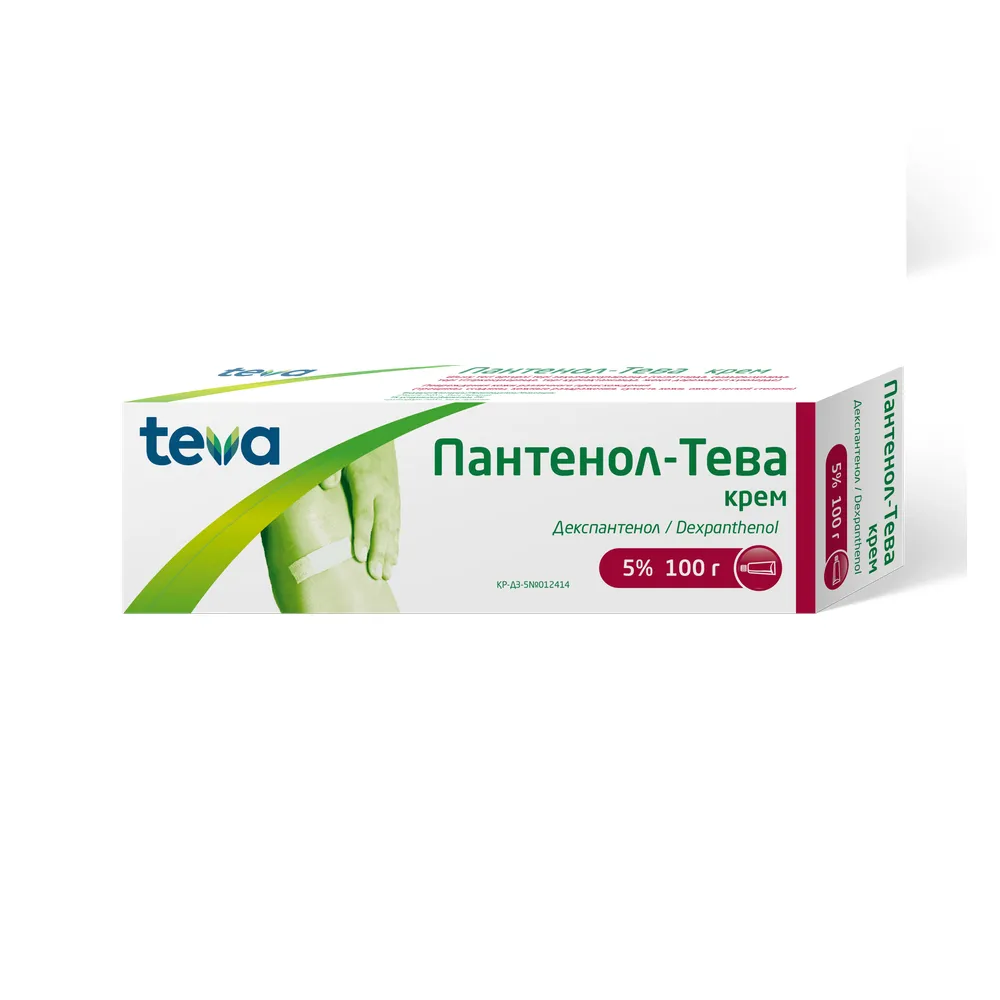Пантенол-Тева 5% крем 100 г
