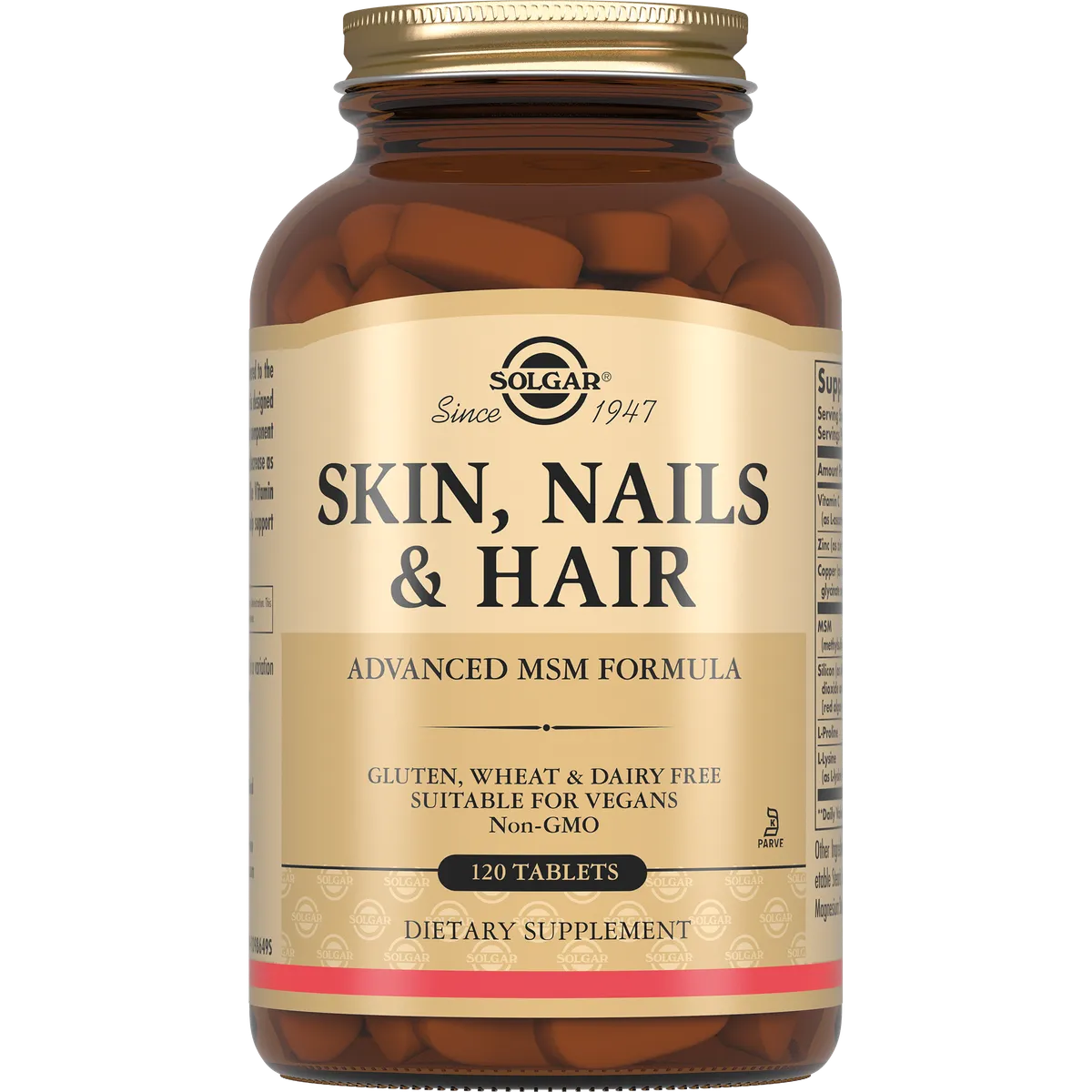 Solgar Кожа, волосы, ногти №120 табл /017368/