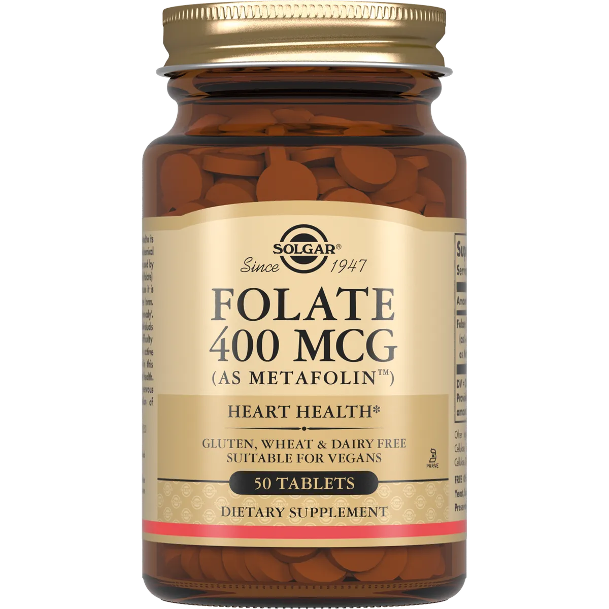 Solgar Фолат 400мкг Метафолин №50 табл /019409/