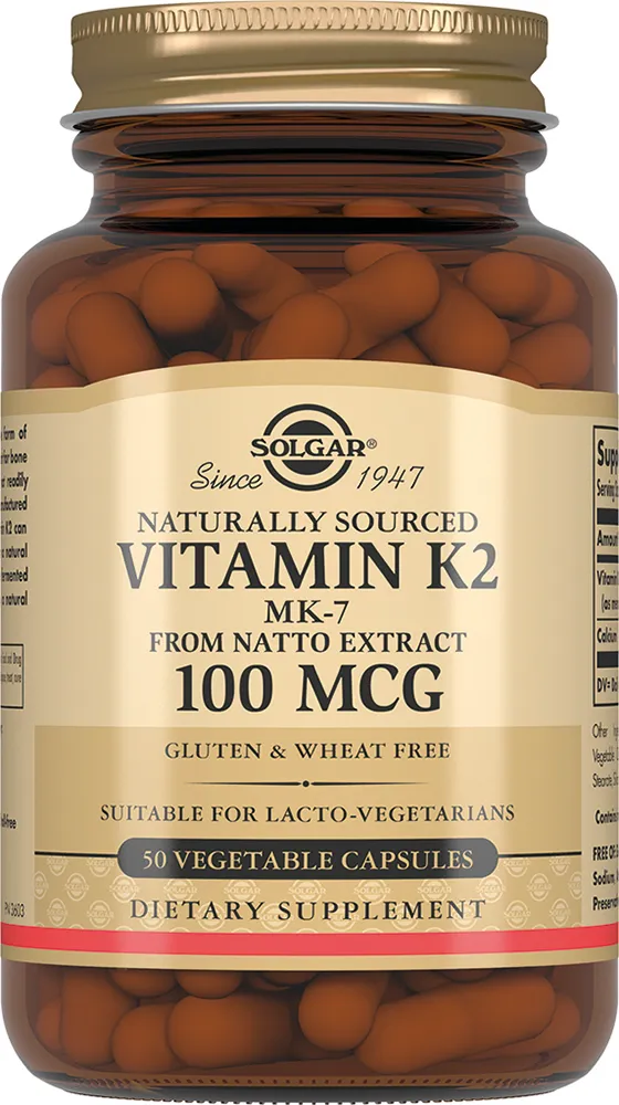 Solgar Витамин К2 100мкг (менахинон 7) №50 капс /002883/
