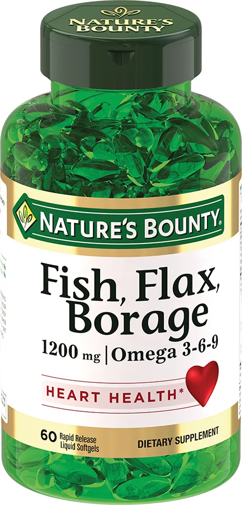 Nature's Bounty Омега 3-6-9 капсулы 60 штук