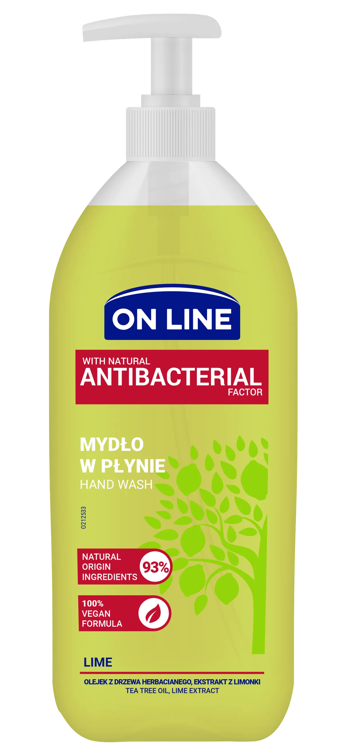 Forte Sweden On Line Антибактериальное жидкое мыло с экстрактом лайма 500 мл