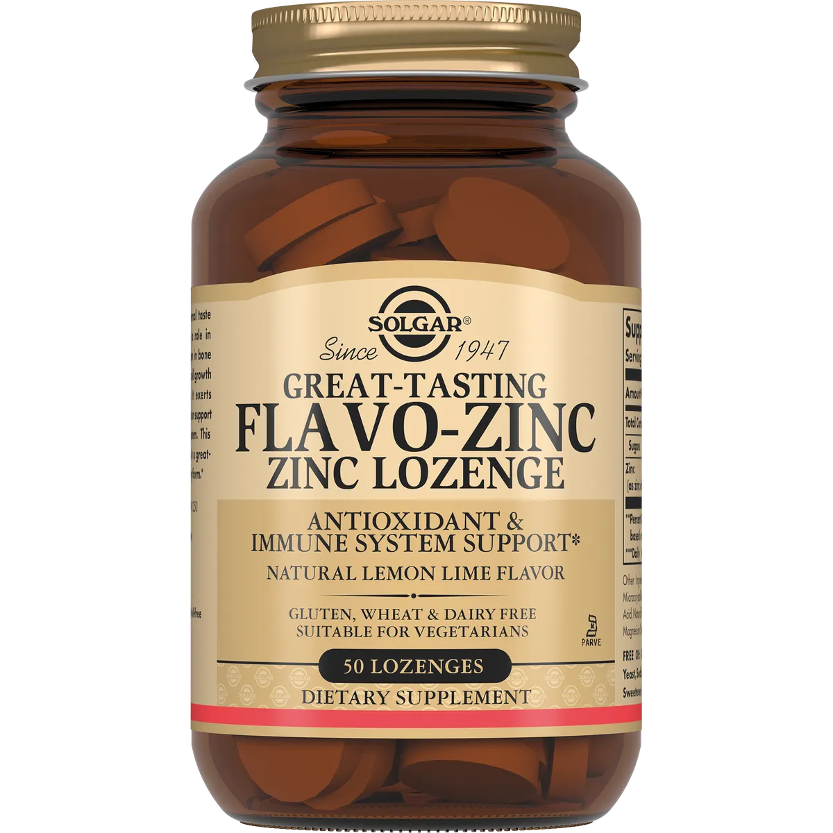 Solgar Флаво-цинк №50 пастилки /010642/