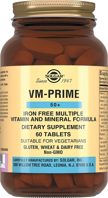 Solgar Мультивитаминный и минеральный комплекс 50+ №60 табл /004511/