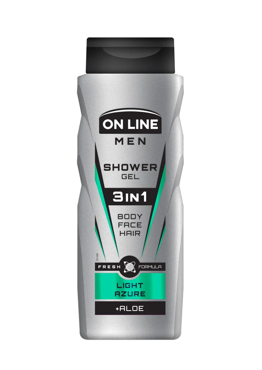 Forte-sweden On Line гель для душа 3 в 1 для мужчин Light Azure 400 мл