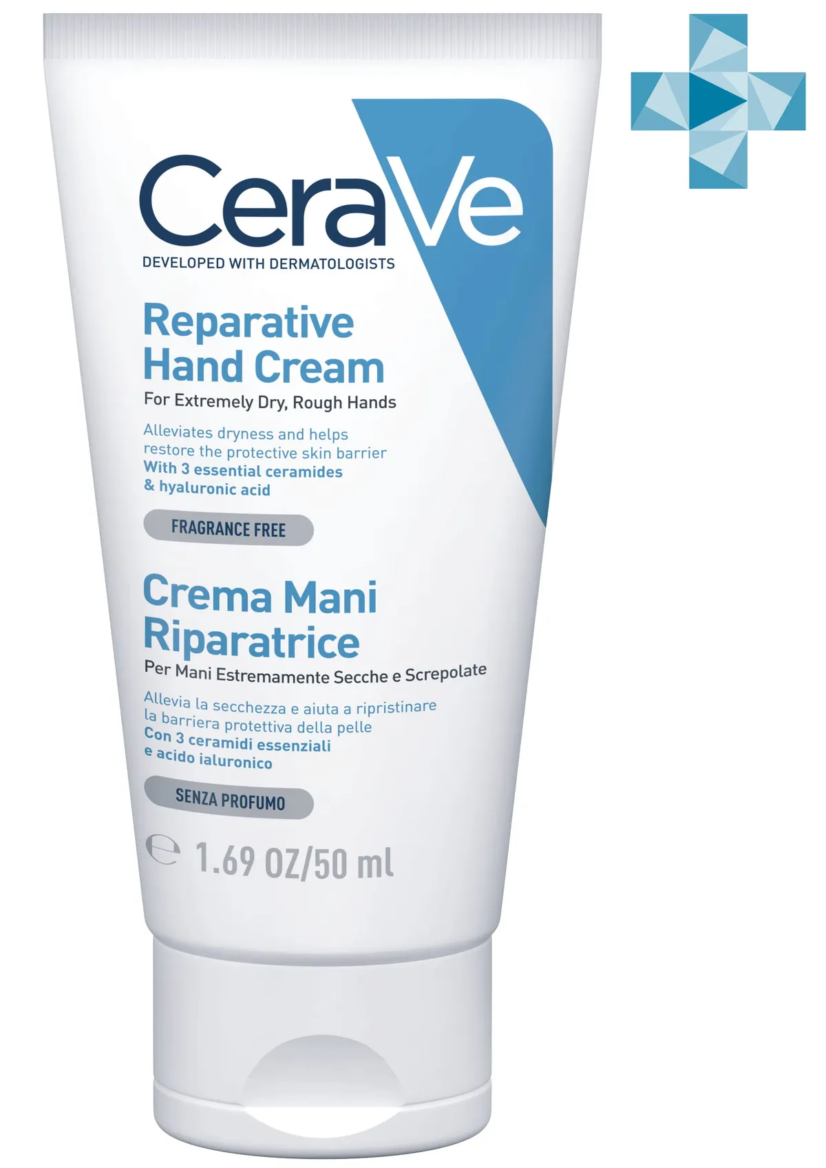 CeraVe Восстанавливающий крем для рук для очень сухой кожи 50 мл