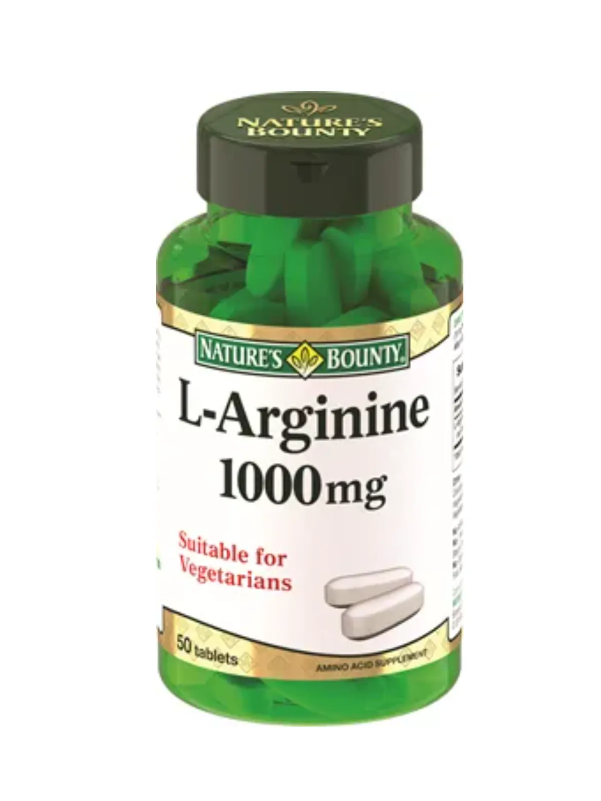 Nature's Bounty L-Аргинин 1000 мг таблетки 50 шт
