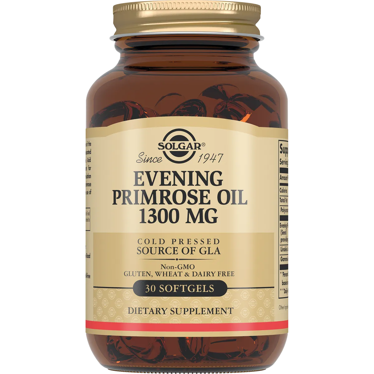 Solgar Масло примулы вечерней 1300мг №30 капс /010567/