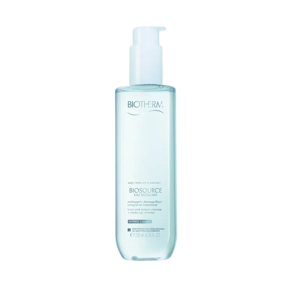Biotherm Biosource Мицеллярная вода для снятия макияжа и очищения кожи лица 200 мл