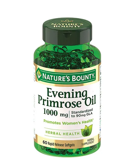 Nature's Bounty Масло примулы вечерней 1000 мг 60 капсул