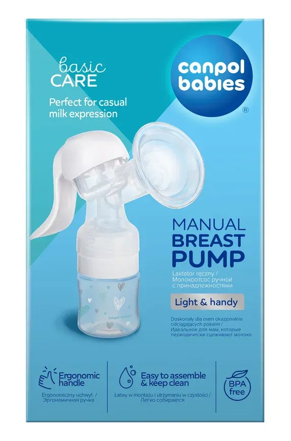 Canpol молокоотсос ручной Basic