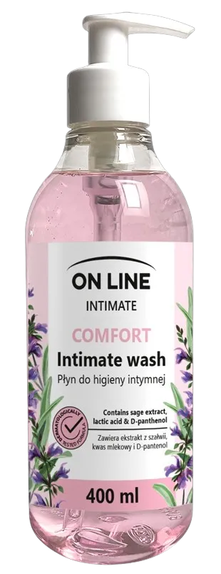 Forte Sweden On Line Comfort средство для интимной гигиены с экстрактом шалфея 400 мл