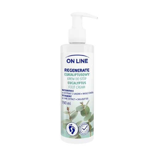 Forte Sweden On Line Regenerate крем для ног эвкалиптовый 190 мл