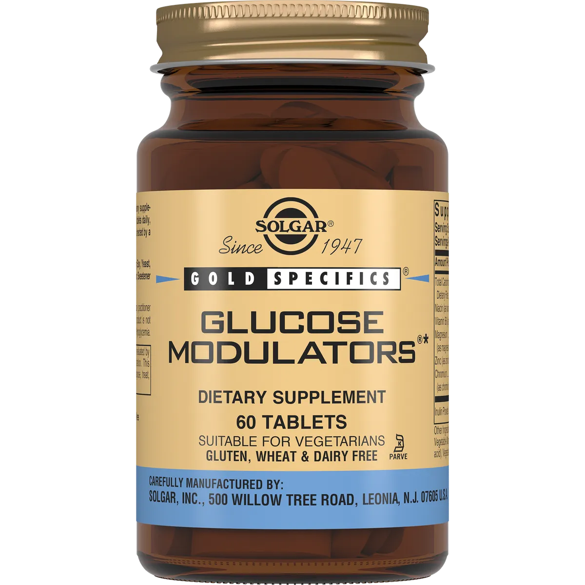 Solgar Модулятор глюкозы №60 табл /012950/