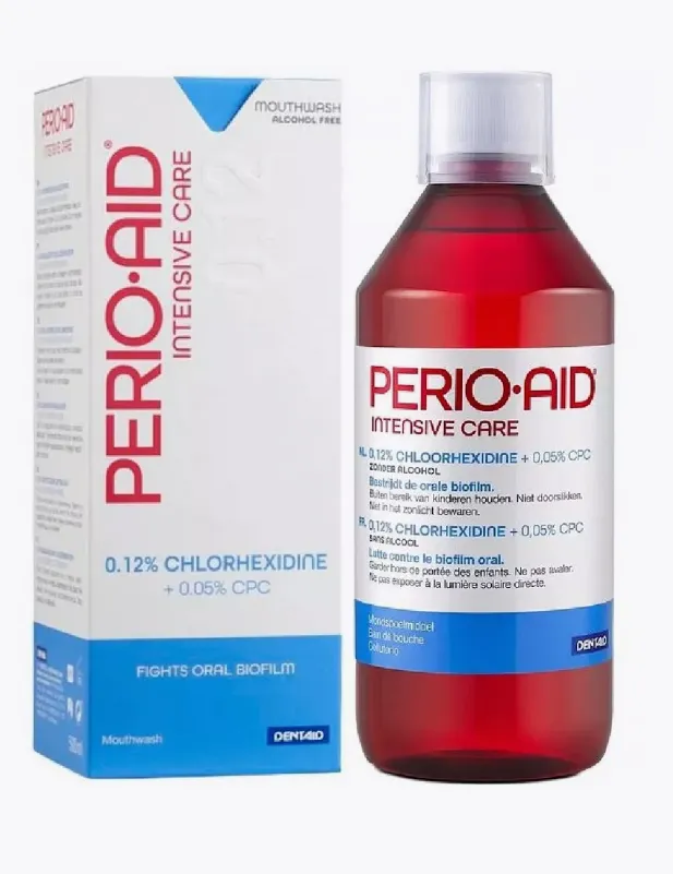 Perio-Aid ополаскиватель для полости рта Intensive Care 500 мл