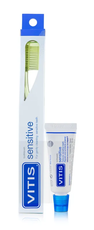 sensitive Зубная щетка и зубная паста 15 мл