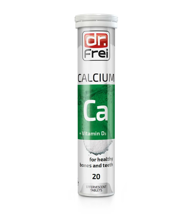 Dr.Frei Кальций с Витамином D3 шипучие таблетки №20