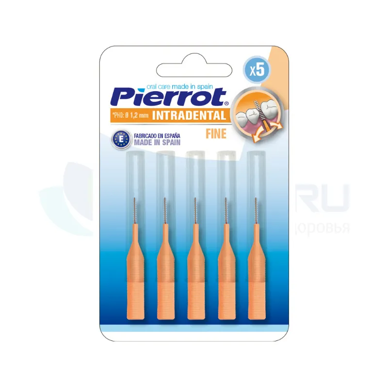 Pierrot межзубные ершики 1,2 мм 5 шт