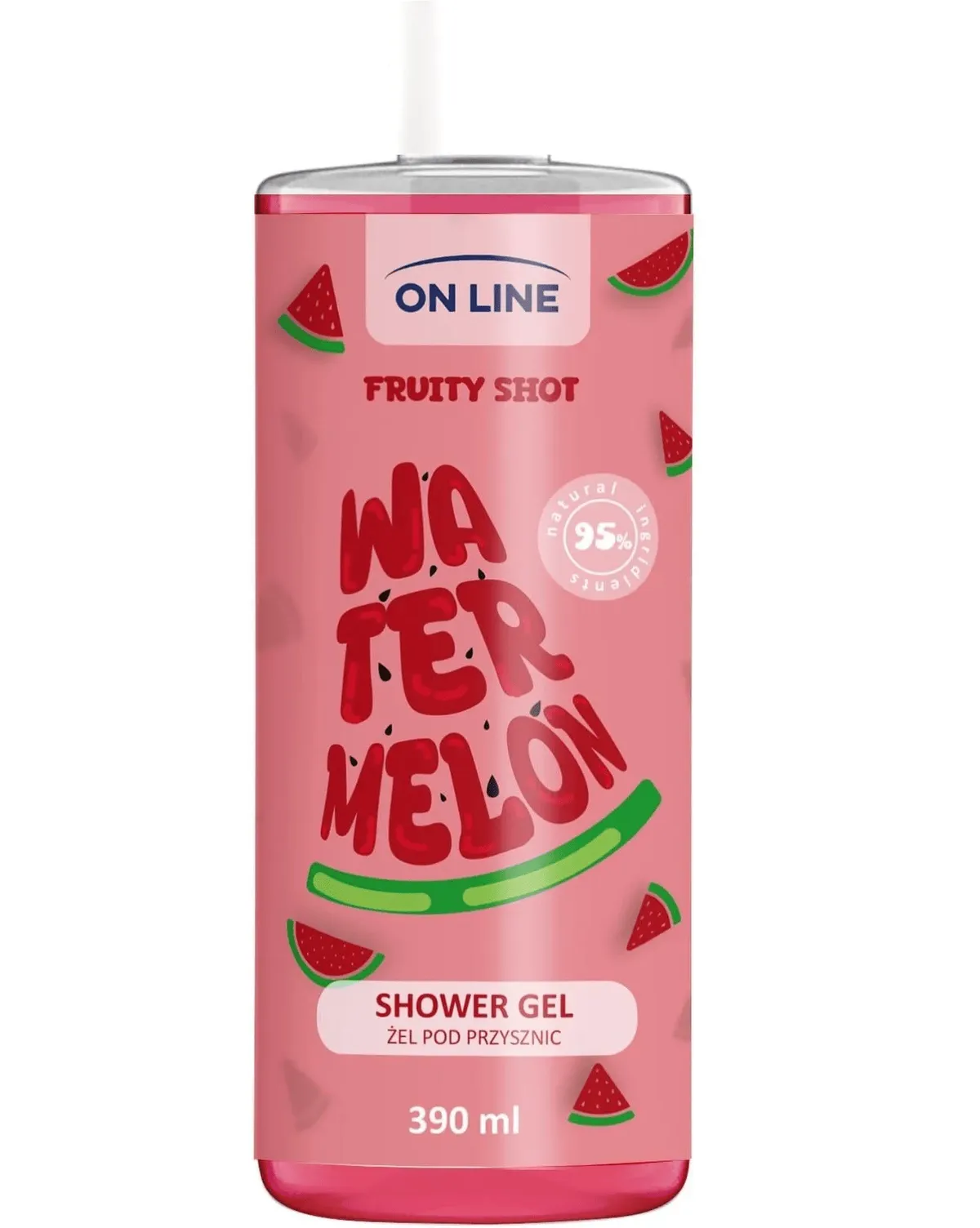 Forte-sweden On line Fruity Shot гель для душа арбуз 390 мл