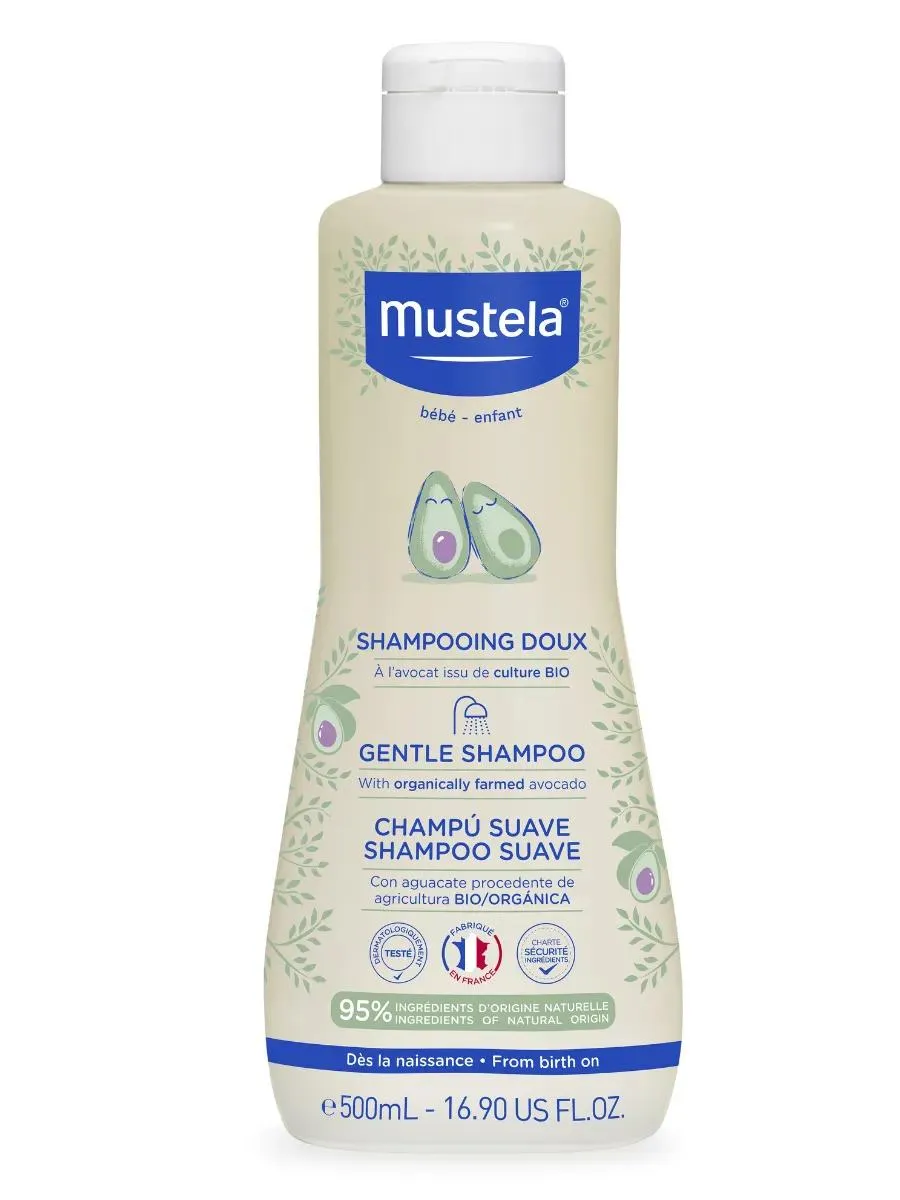 Mustela шампунь для малышей мягкий 500 мл