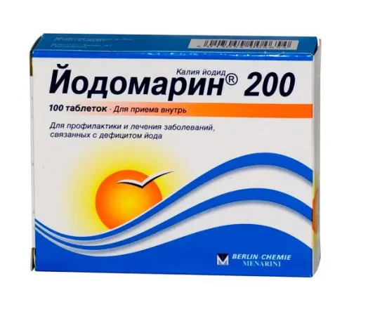 Йодомарин® 200 200мкг №100 табл